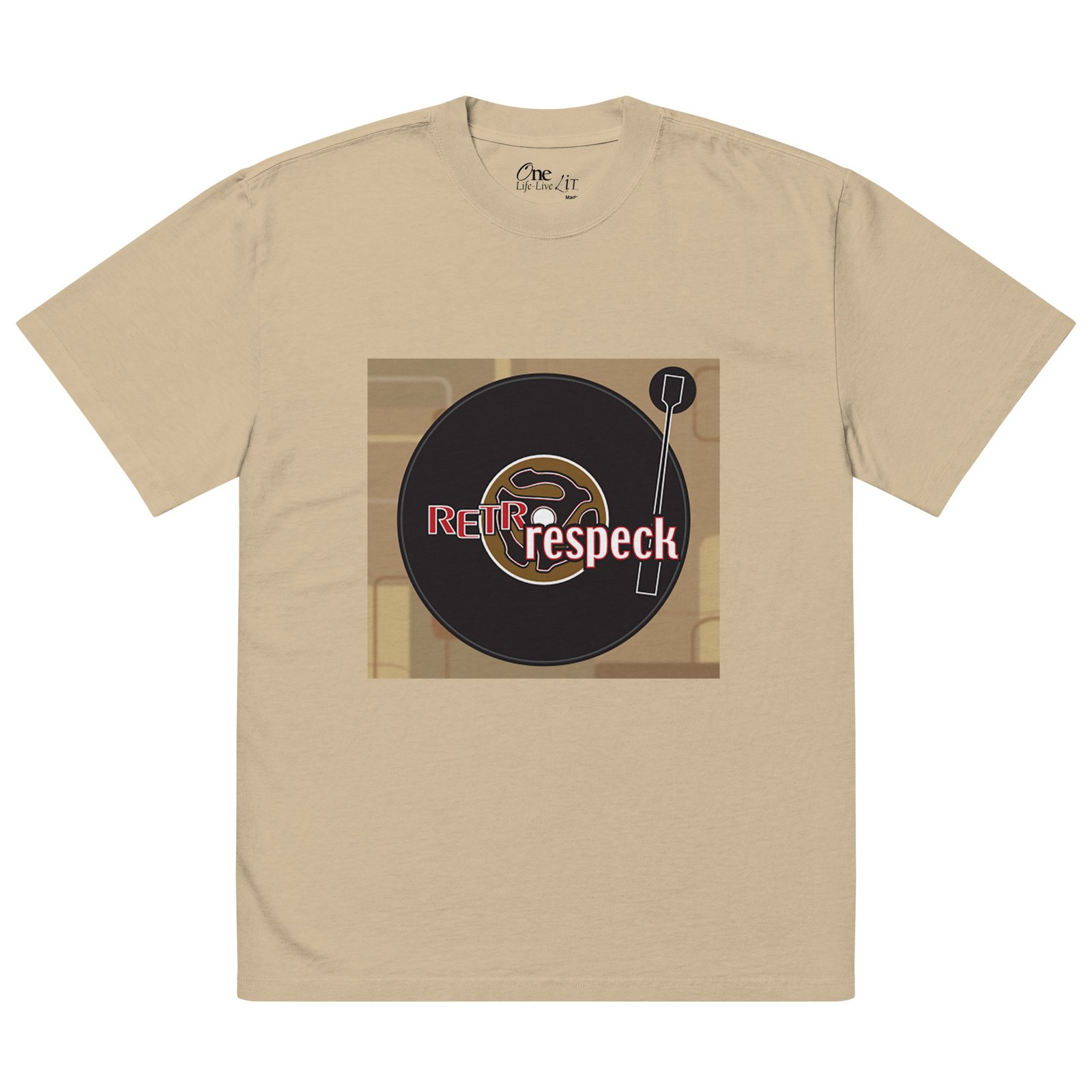 Retrorespeck 20th Anniversary Oversized Faded T-Shirt
